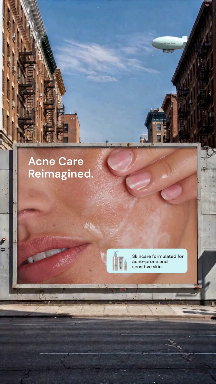 Conserving Beauty ad creative 2