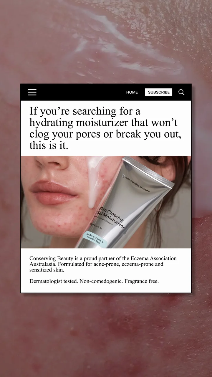 Conserving Beauty ad creative 22