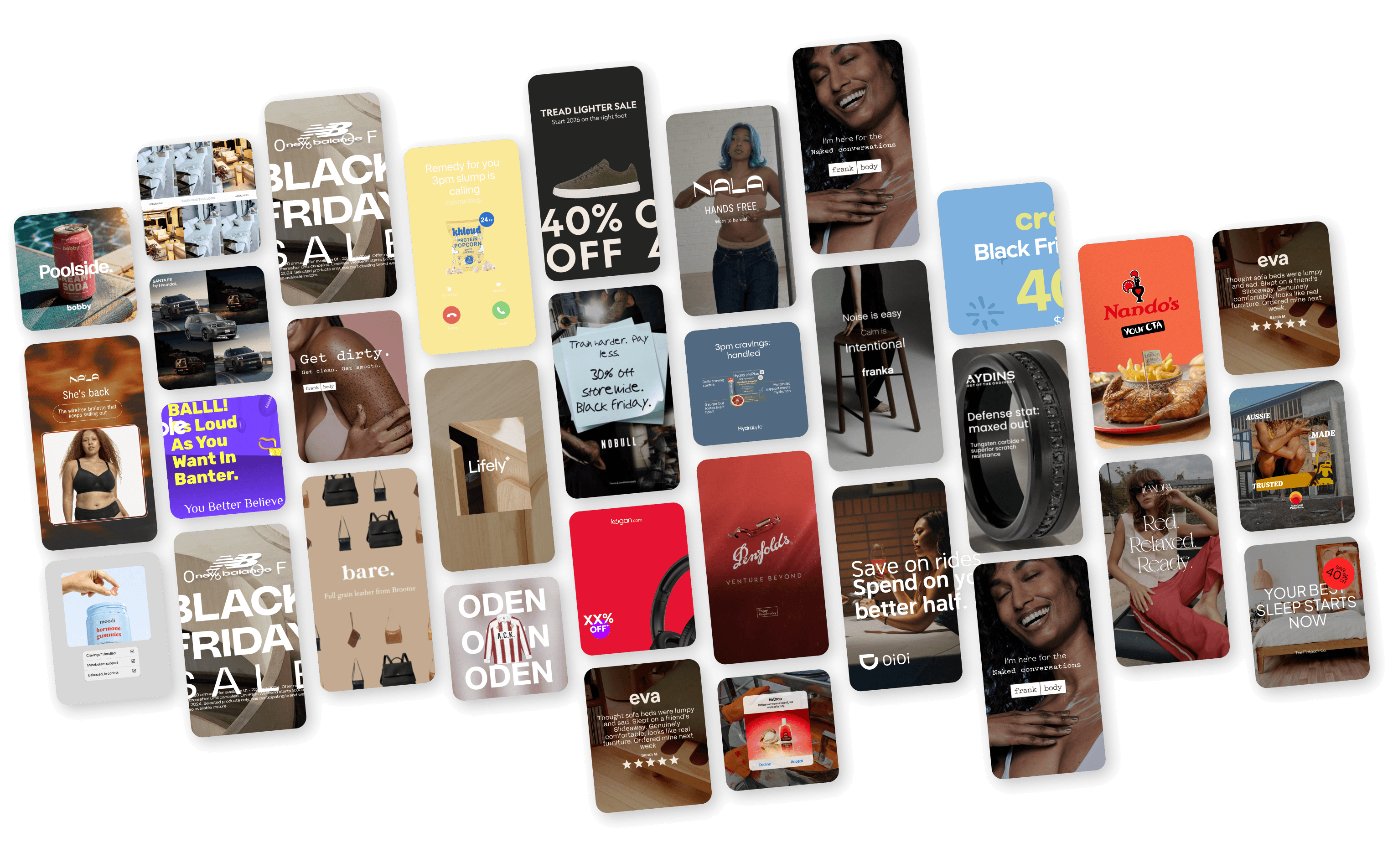 Static ads created with Cuttable